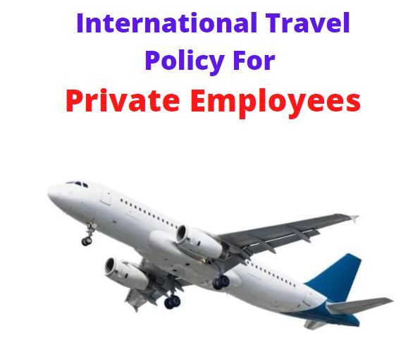 company international travel policy for employees in india