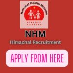 NHM Himachal Pradesh Recruitment