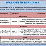 Aspiro Pharma:Walk-In Interviews for Freshers & Experienced in Production/ Analytical On 26th Mar’ 2023