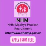 NHM Madhya Pradesh Recruitment