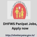DHFWS panipat jobs