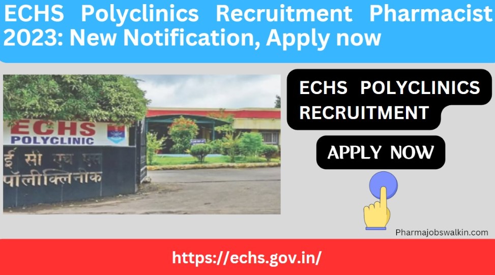 ECHS Polyclinics Pharmacist Jobs