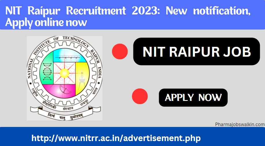 NIT Raipur Recruitment