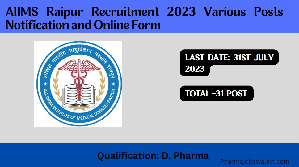 AIIMS Raipur Recruitment