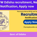 H&FW Odisha Recruitment