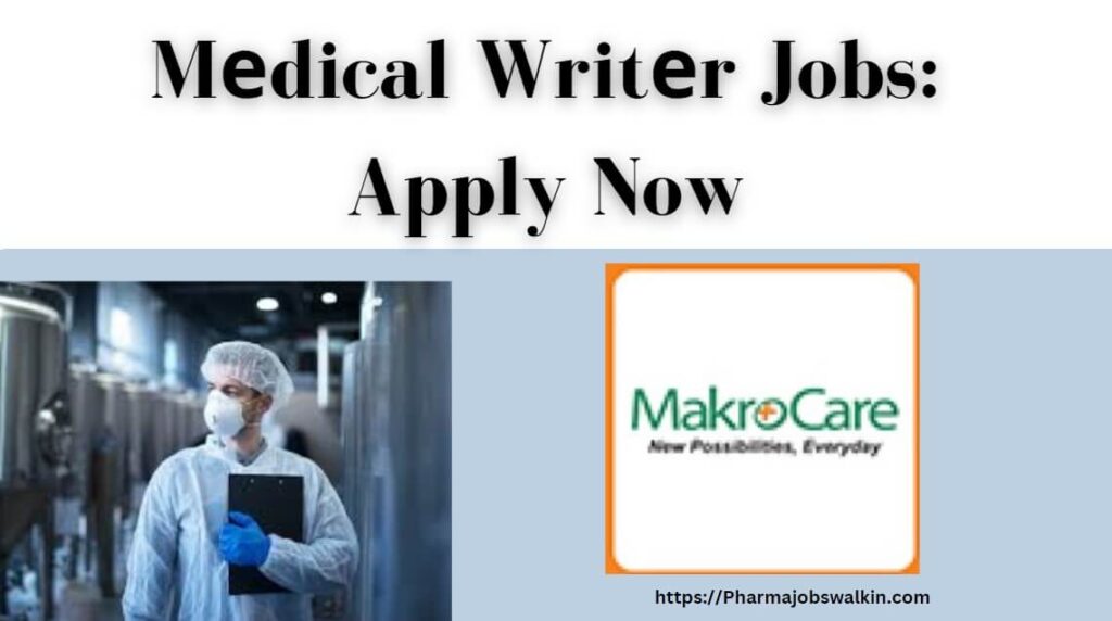 Medical Writer Jobs