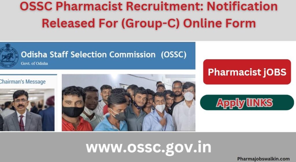 OSSC Pharmacist Recruitment