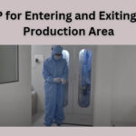 SOP for Entering and Exiting the Production Area