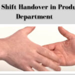 SOP on Shift Handover in Production Department
