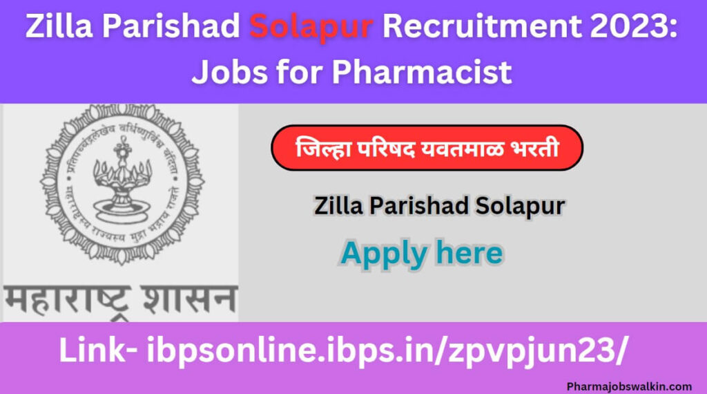 Zilla Parishad Solapur Recruitment