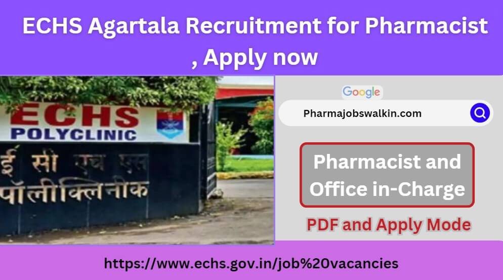 ECHS Agartala Recruitment