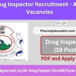 UKPSC Drug Inspector Recruitment
