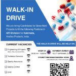 Aurobindo Pharma Kakinada Walk-In Interviews