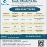 Encube Ethicals – Walk-In Drive on 9th Sep 2023