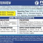 Finecure Pharmaceuticals – Walk-In Interviews on 7th & 12th September 2023