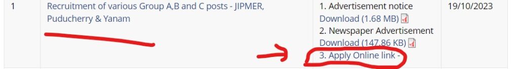 JIPMER Puducherry recruitment 2023, (97) Post, Apply for groups A, B, and C post 2 JIPMER Puducherry recruitment 2023, (97) Post, Apply for groups A, B, and C post