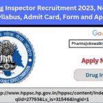 HPPSC Drug Inspector Recruitment