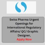 Swiss Pharma Urgent Openings