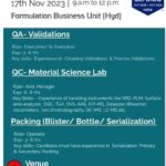 Aizant Drug Research Solutions Pvt. Ltd- Walk-In Interviews