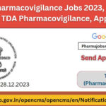 CDSCO Pharmacovigilance Jobs