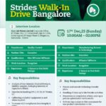 Strides Pharma Walk-In Drive
