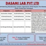 Dasami Lab Walk-In Interview