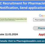 GSFDC Recruitment for Pharmacist