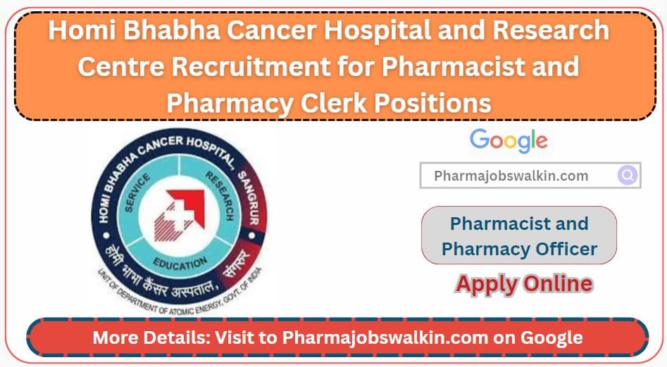 Homi Bhabha Cancer Hospital and Research Centre Recruitment