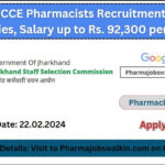 JPMCCE Pharmacists Recruitment
