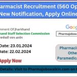 JSSC Pharmacist Recruitment