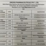 Gnosis Pharmaceuticals Jobs