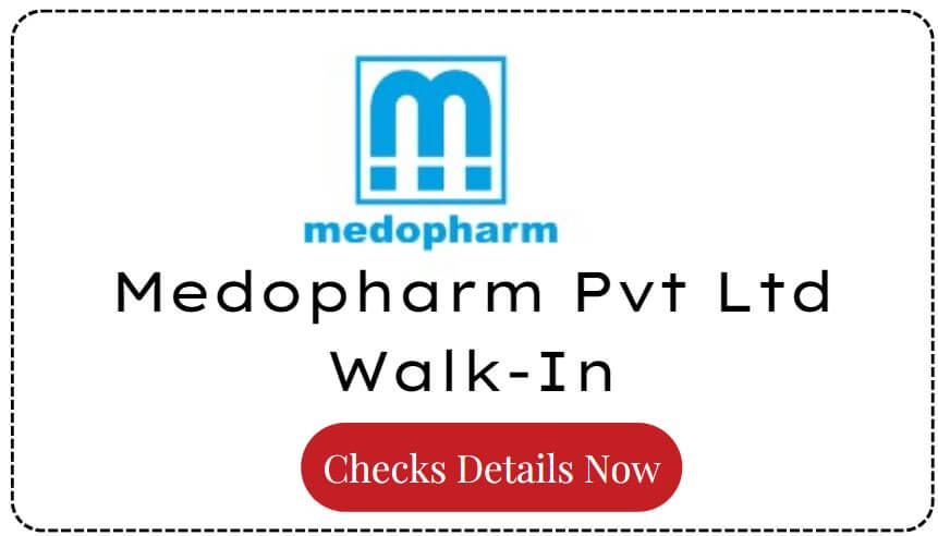 Medopharm Pvt Ltd Walk-In