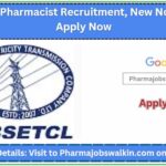 WBSETCL Pharmacist Recruitment
