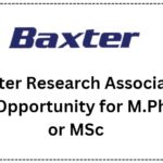 Baxter Research Associate Jobs
