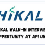 Hikal Walk-in Interview