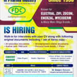 FDC Limited Interview from 22nd to 27th April 2024